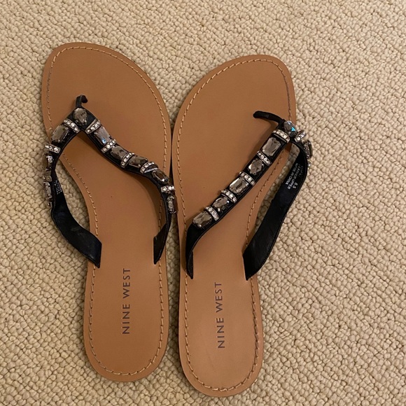 Nine West Shoes - Size 8.5 Nine West jeweled sandals